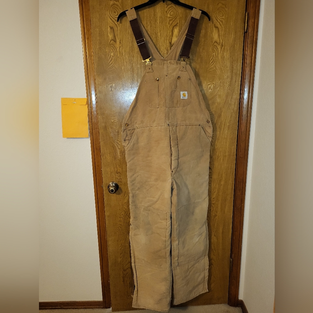 Carhartt Insulated Men's Bib Overalls